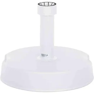 Siena Garden Betonständer rund 30 kg, weiß
