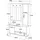 [en.casa] Vesanto Kompaktgarderobe 178x112x36 cm Eiche/braun