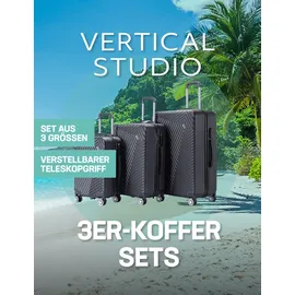 vertical studio Trelleborg Koffer-Set 3-tlg. rot