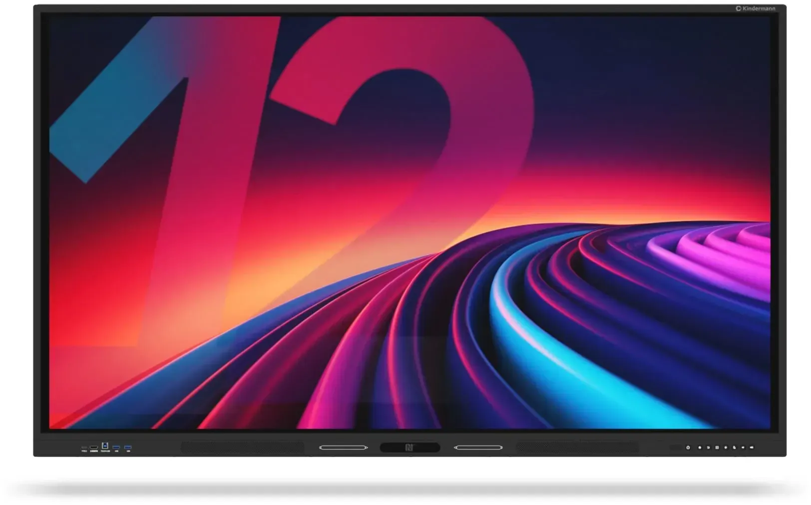 Kindermann TD-1265 - Interaktives Touch-Display 65 Zoll - 4K UHD IPS - 450 cd/m2...