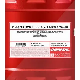 sct-mannol Ultra Eco UHPD CH9106-10 10W-40 10 l