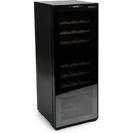 Melchioni Vermentino Dual 36c Kompressor-weinkühlschrank Für 36 Flaschen – Doppelte Temperaturzonen