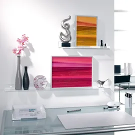 Sigel Galerieboard gallery 100cm Acryl Tiefe 70mm inkl. Montagematerial Packung mit 3 Stück