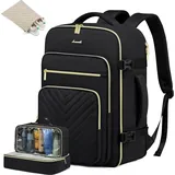 LOVEVOOK Handgepäck Rucksack 50L Schwarz