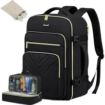 LOVEVOOK Handgepäck Rucksack 50L Schwarz