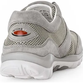 Gabor Damen, Low-Top Sneaker, Frauen Halbschuhe,Laufschuhe,schnürschuhe,schnürer,Ugly Sneaker,Chunky Sneaker,Silber/grau,38.5 EU / 5.5 UK - 38.5