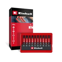 Einhell Impact-Bit-Set 10tlg 118653 Bit-Set 1/4 (6.3 mm), PH,