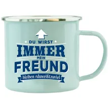 history&heraldry gmbh H&H Echter Kerl Emaille-Becher Freund