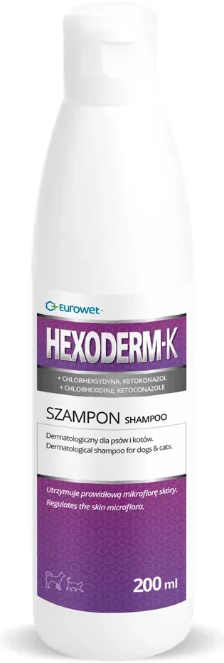 Eurowet Shampoo Hexoderm K 200ml (Rabatt für Stammkunden 3%)