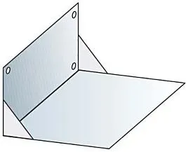 Bertrams Camino-fix Wandkonsole 02WKV14 Innenmaß 140/140 mm, verzinkt