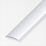 alfer Übergangsprofil 2 m, 40 x 5 mm Aluminium eloxiert silber