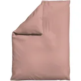 schlafgut Knitted Jersey Dunkelrosa 155 x 220 cm + 80 x 80 cm