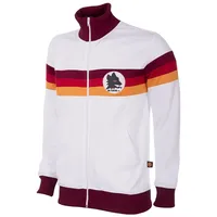 AS Roma AS Rom Retro Jacke 1981/82 Weiß Herren Gr. XL