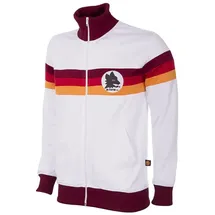 AS Roma AS Rom Retro Jacke 1981/82 Weiß Herren Gr. XL