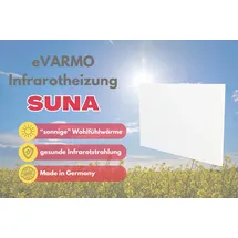 Evarmo Infrarotheizung 800W Elektroheizung Infrarot Heizung *DE* Steckdosenthermostat
