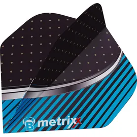 BULL'S Metrixx Flights A-Standard Schwarz/Blau