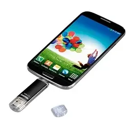 Hama FlashPen Laeta Twin 128 GB schwarz USB 3.0 00124001