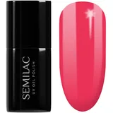 Semilac UV Nagellack 042 Neon Raspberry 7ml Kollektion Tropical Drinks