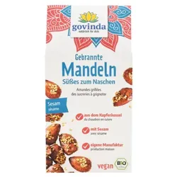 Govinda Gebrannte Mandeln mit Sesam bio