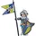 Playmobil Knights Hauptmann der Ritter von Novelmore 9835