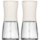 Gewürzmühlen Duo Set weiß unbefüllt