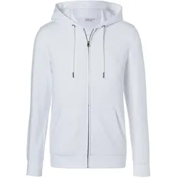 KÜBLER SHIRTS Kapuzen-Sweatjacke weiß XS - 5022 6330-10-XS - weiß