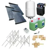 Solarpaket mit Röhrenkollektor HP22 10,83 m2 Flachdach