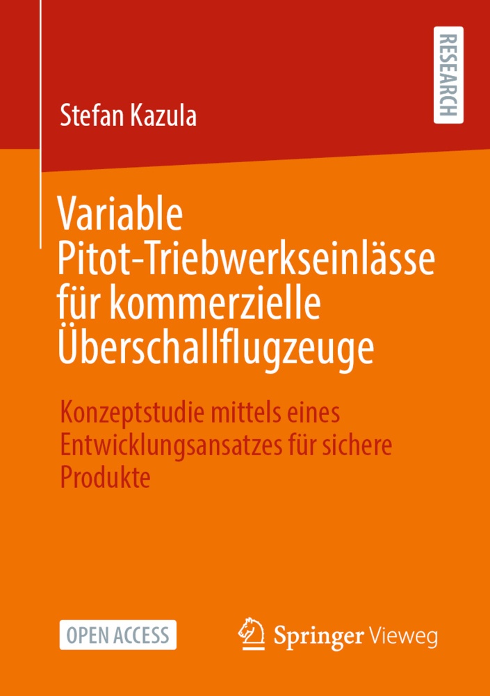 Variable Pitot-Triebwerkseinlässe Für Kommerzielle Überschallflugzeuge - Stefan Kazula  Kartoniert (TB)