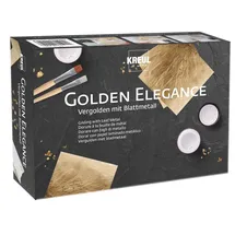 Kreul Golden Elegance Set Vergolden mit Blattmetall
