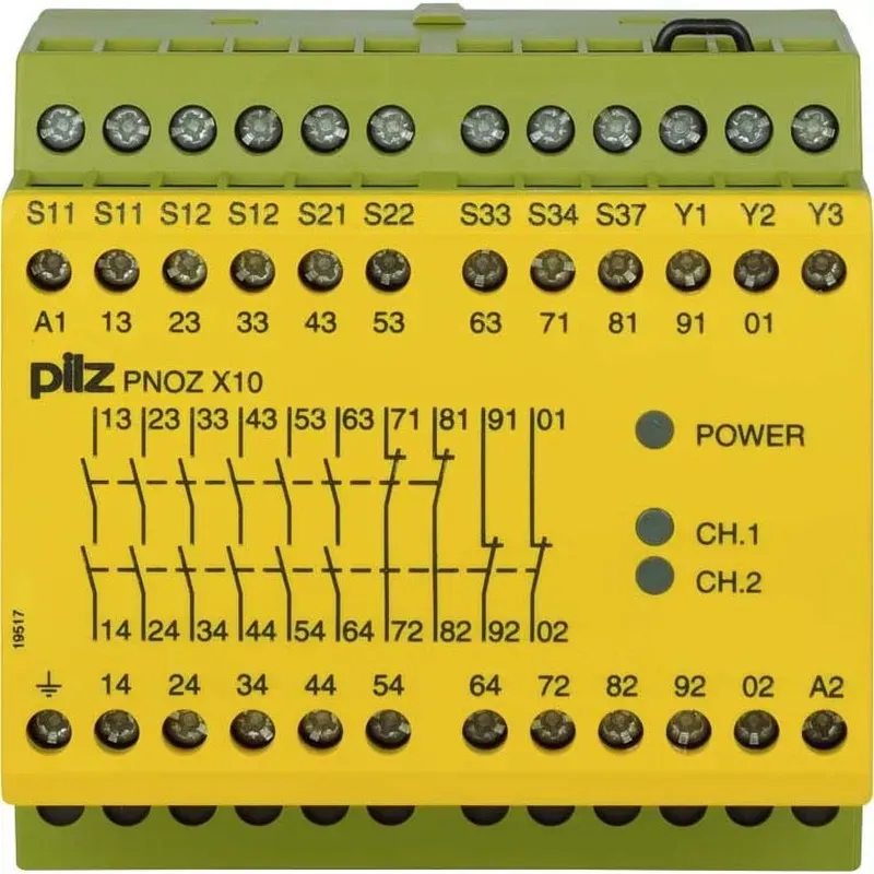 Pilz Not-Aus-Schaltgerät PNOZ X10 #774701