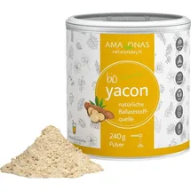 AMAZONAS Yacon 100% Bio pur natürliche Süsse Pulver