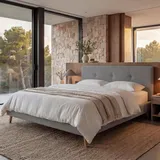 Mendler HWC-J98 160 x 200 cm Grau