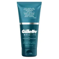 Gillette Intimate 2in1 Shave Cream Rasierprodukt mit Reinigungsemulsion für die Leistengegend für Herren 150 ml