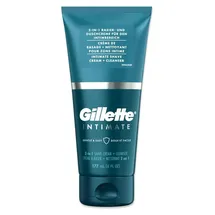 Gillette Intimate 2in1 Shave Cream Rasierprodukt mit Reinigungsemulsion für die Leistengegend für Herren 150 ml