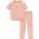 Badeanzug Shirt 1/1-Arm Surfbrett Palme m Legging Rosa 98/104