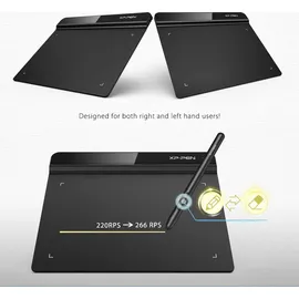 xppen G640 Grafiktablett Schwarz 5080 lpi 190 x 162 mm USB