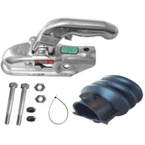 KNOTT easyclick24 Set - Knott Kugelkupplung - KK14-B - N3-1400kg - Ø 45mm + Faltenbalg + Schrauben