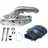 KNOTT easyclick24 Set - Knott Kugelkupplung - KK14-B - N3-1400kg - Ø 45mm + Faltenbalg + Schrauben