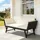 Outsunny Polyrattan Gartensofa 2-Sitzer Loungesofa braun