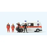 Preiser 33261 - VW T 5 BRK Wasserwacht 1:87