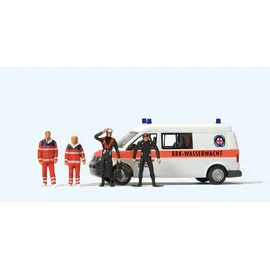Preiser 33261 - VW T 5 BRK Wasserwacht 1:87