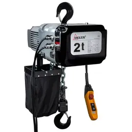 delta hoisting and lifting equipment Delta Elektrischer Kettenzug Dts – 400v - Tragkraft 2,0t Hubhöhe 6m 2 Geschwindigkeiten