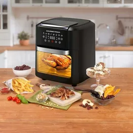 GOURMETmaxx Heißluft-Ofen11l 1700W schwarz mit Erinnerungsfunktion
