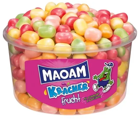 Kaubonbons »Fruchtkracher« orange, MAOAM