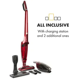 Klarstein TurboHybrid Staubsauger rot