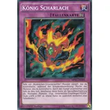MP17-DE109 - König Scharlach - Common - DE - im Set mit Ultrapro Toploader - Yugioh