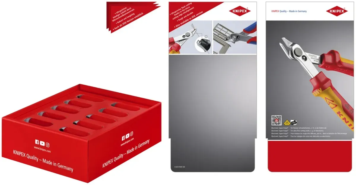 Knipex-Werk Leerdisplay 00 18 01 V37 LE