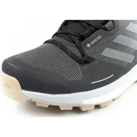 adidas Damen TERREX Skychaser 2 GTX Walking Shoe, Core Black/Halo Silver/Halo Blue, 36 2/3