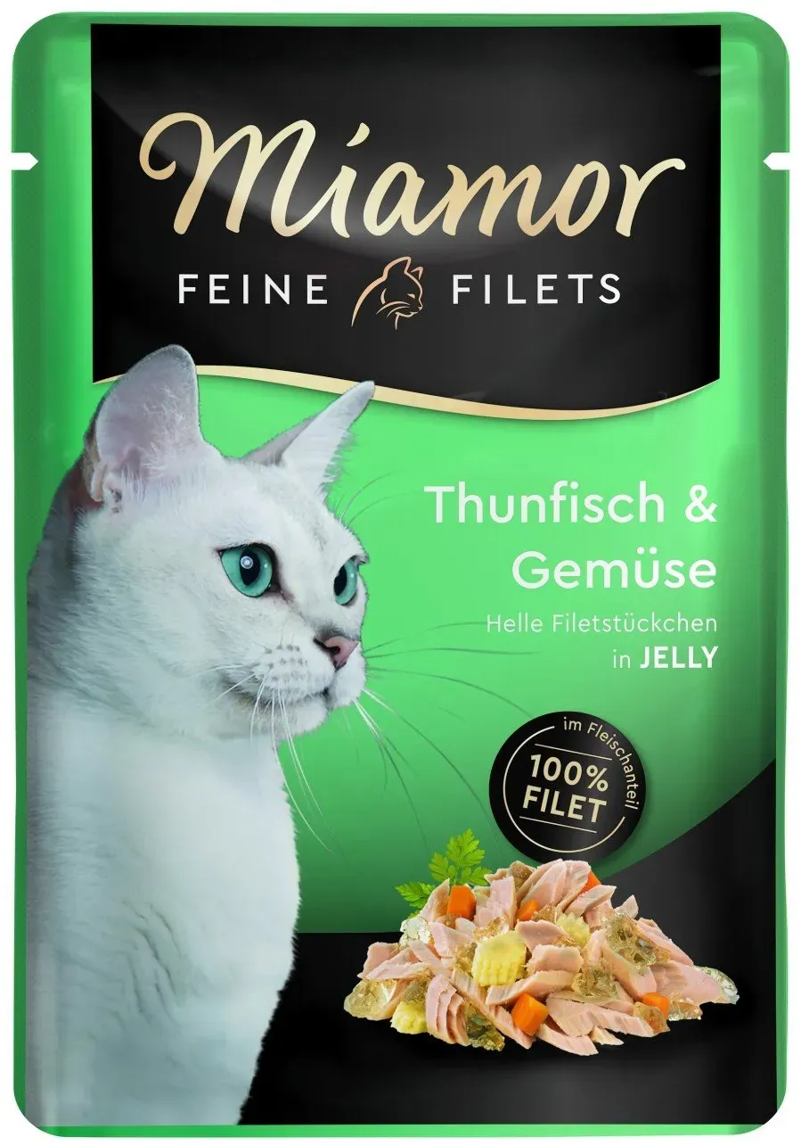 MIAMOR Feine  Filets Thunfisch mit Gemüse Beutel 6x100 g