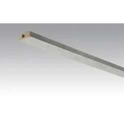 RESTPOSTEN SALE MEISTER Vierkant-Deckenabschlussleiste 15/40 mm Beton 4045 - 2380 mm